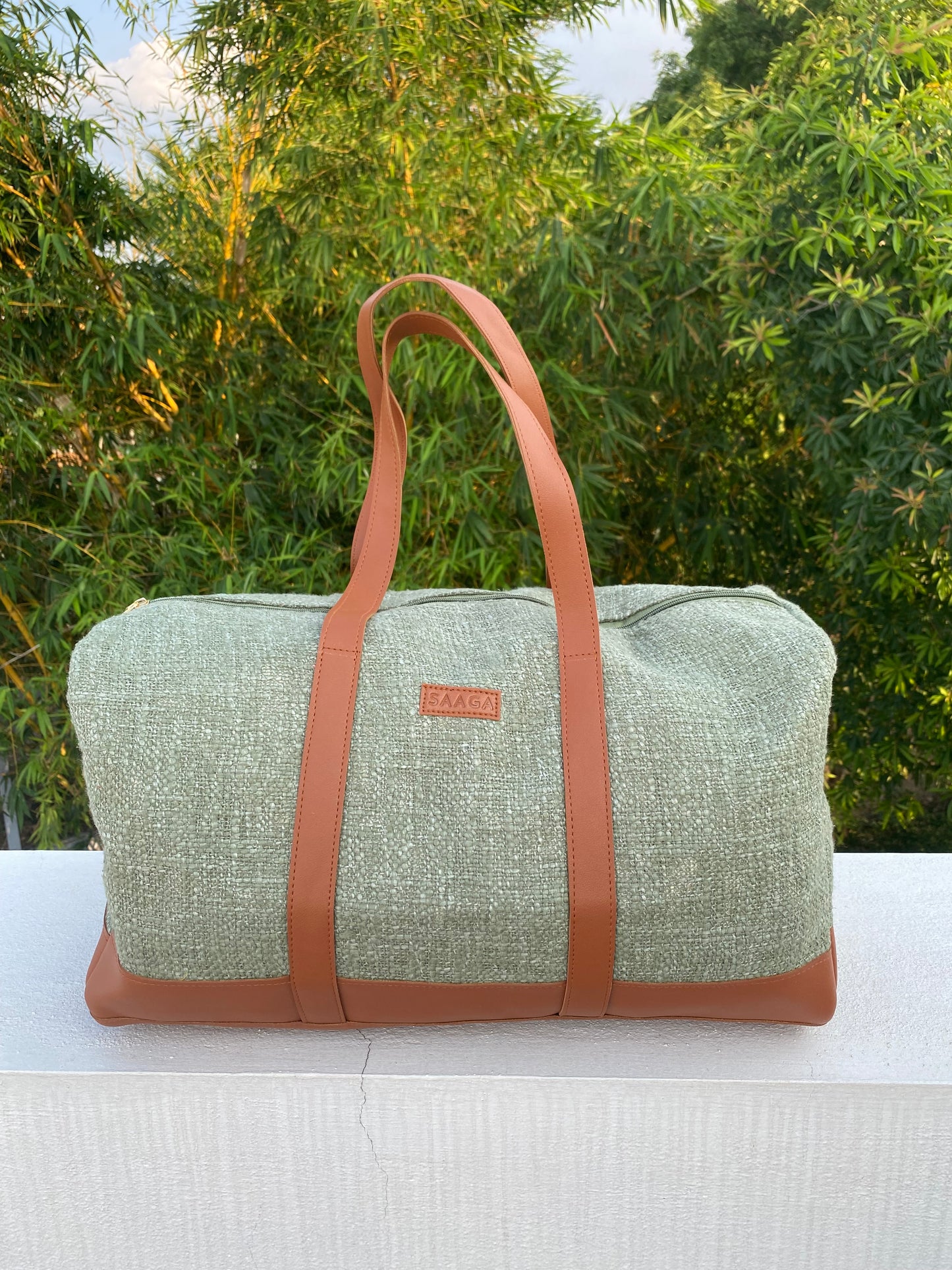 Solid Green Duffle 2.0