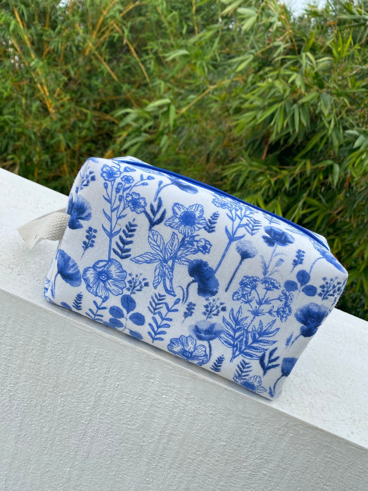 Blue floral