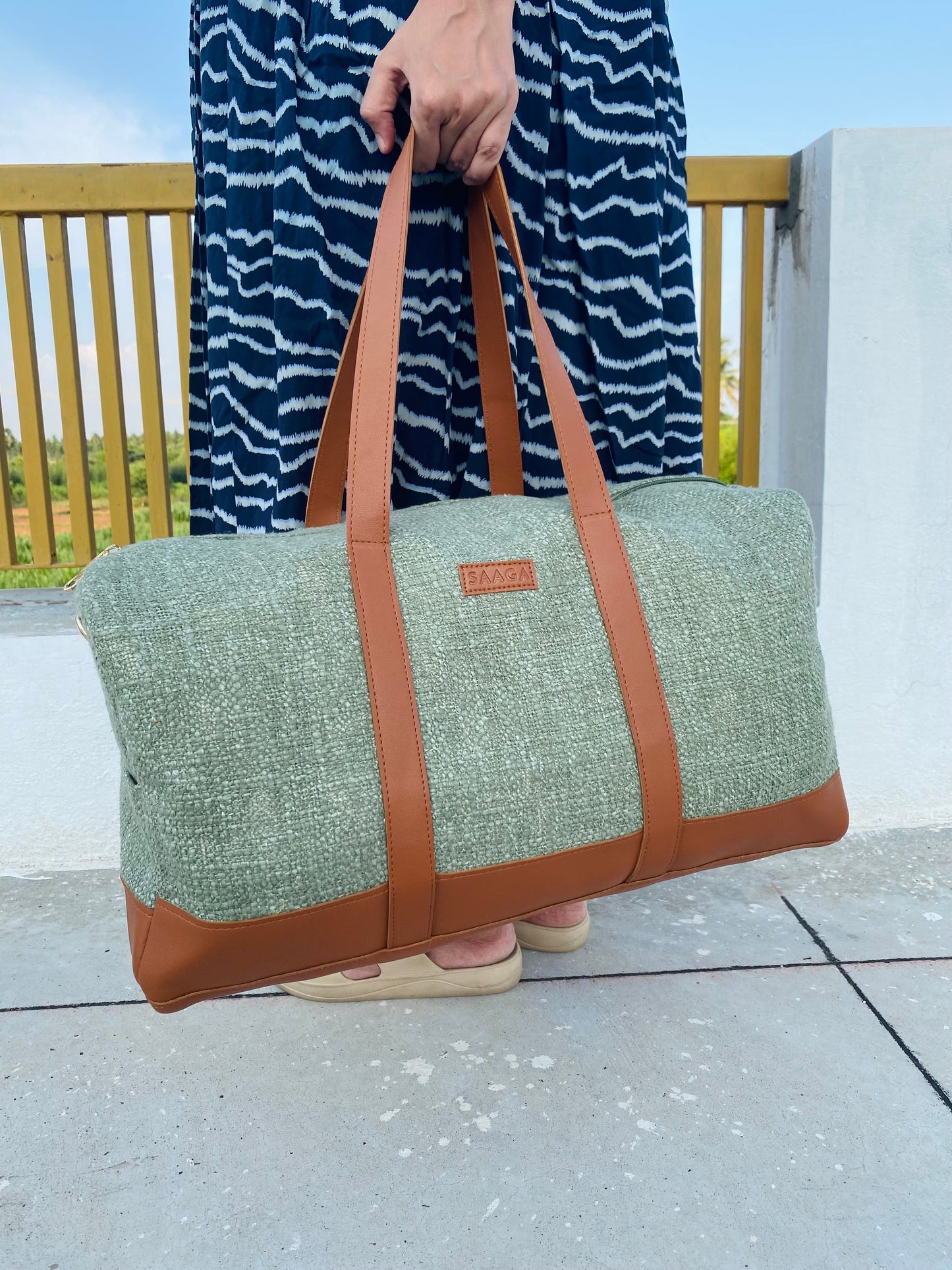 Solid Green Duffle 2.0