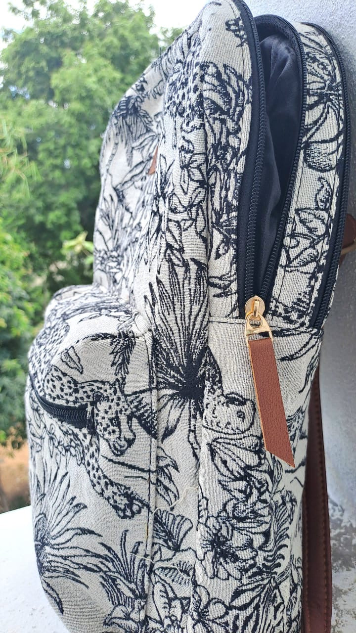 Black Wildlife Backpack