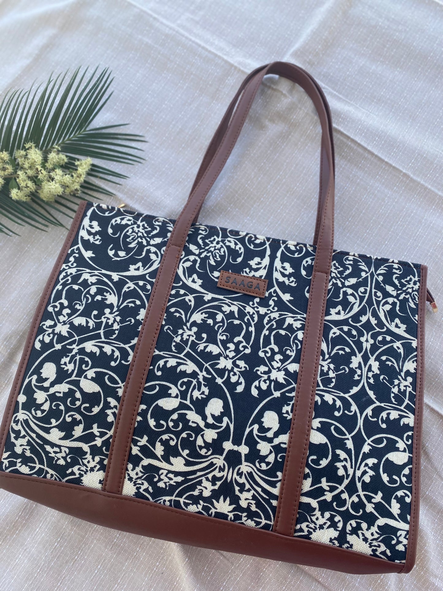Black floral