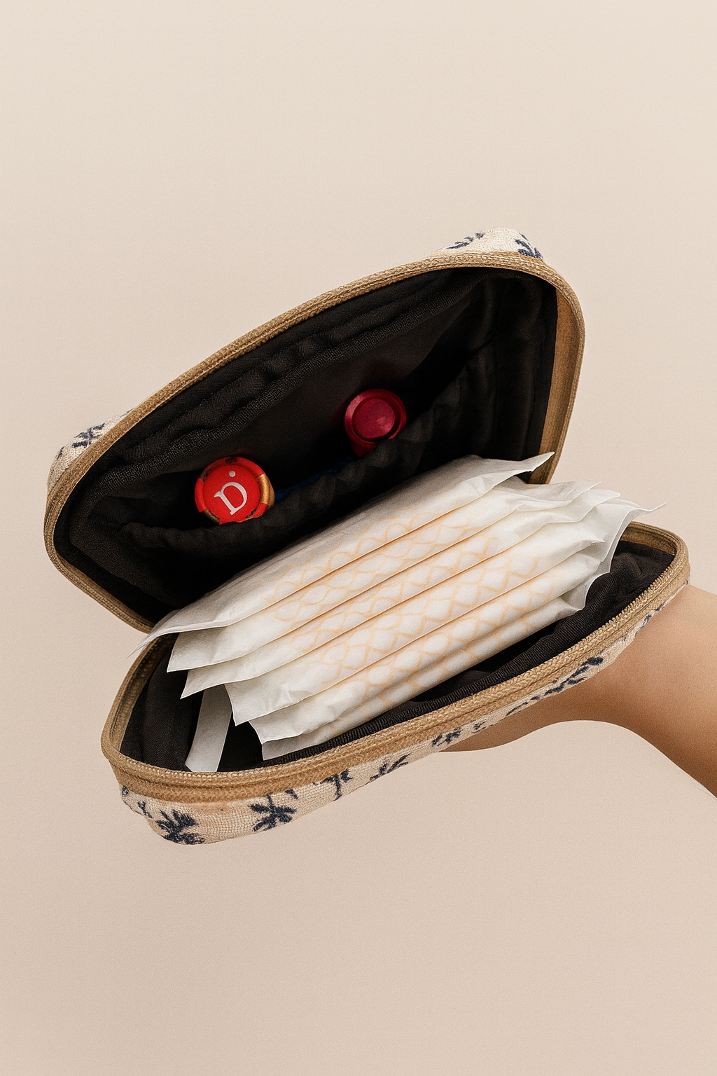 Sapphire Napkin Pouch