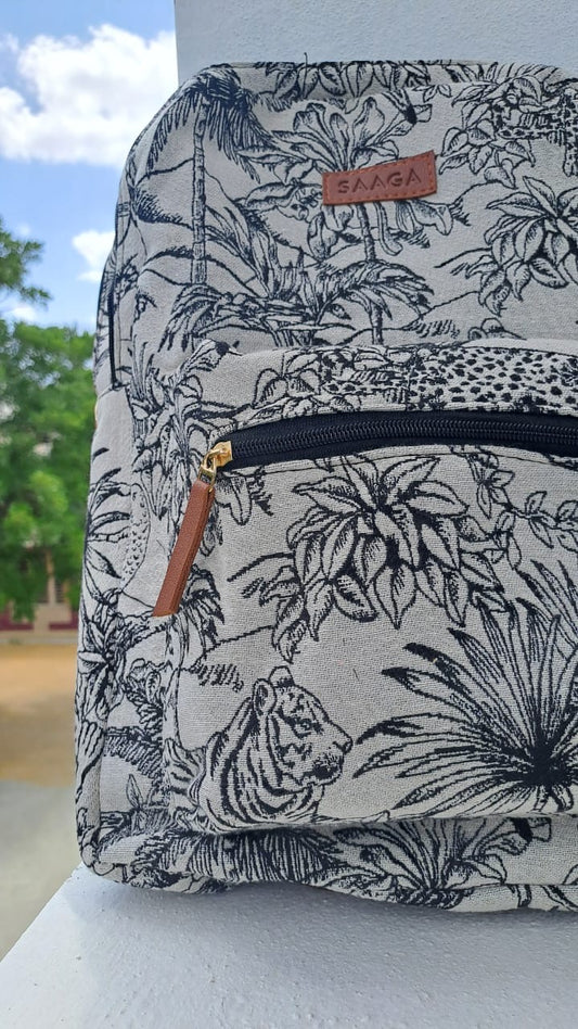 Black Wildlife Backpack