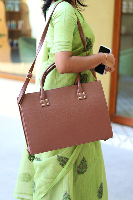 Coffee Croc Tote