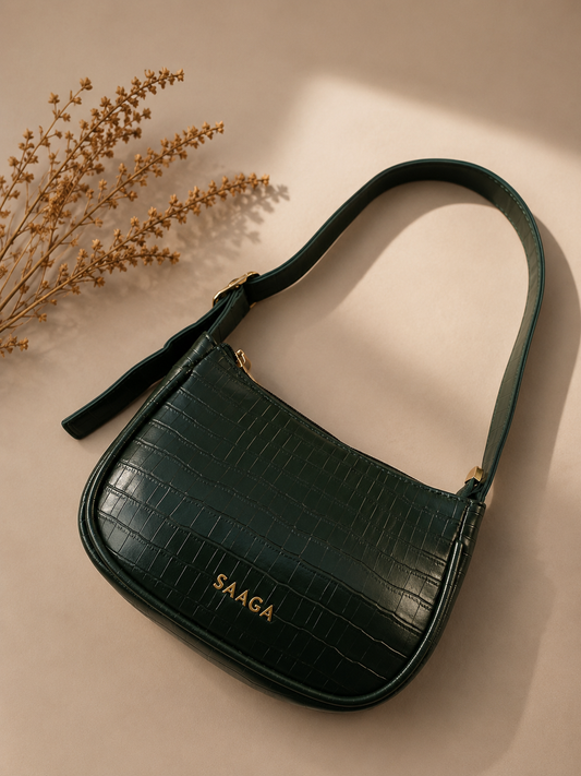 Deep green Metro sling