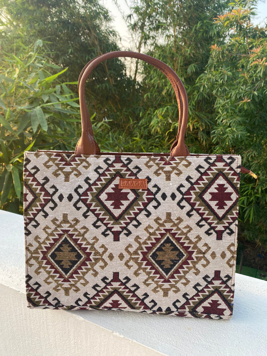 Rustic Compact Tote