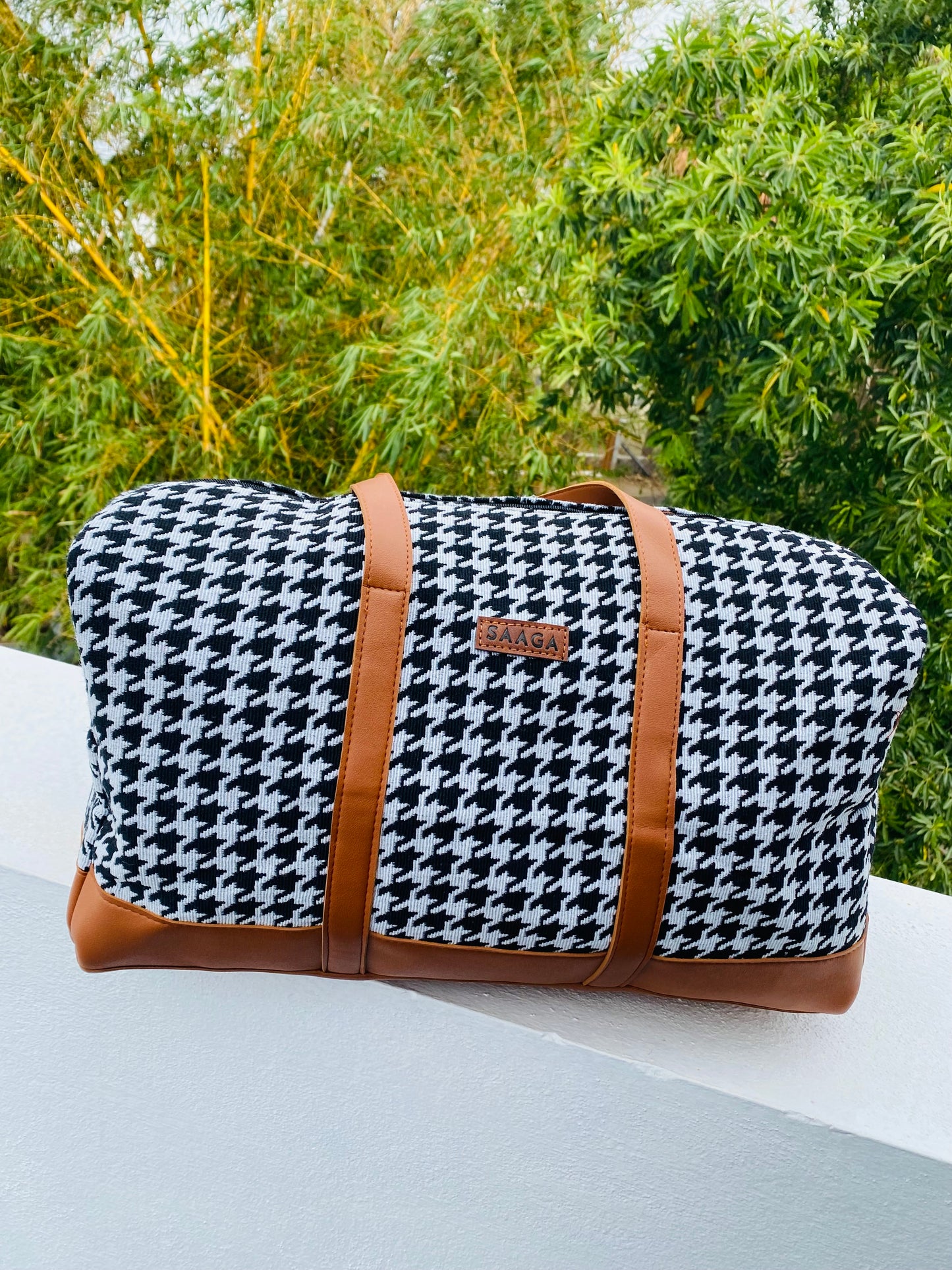 White and black duffle 2.0