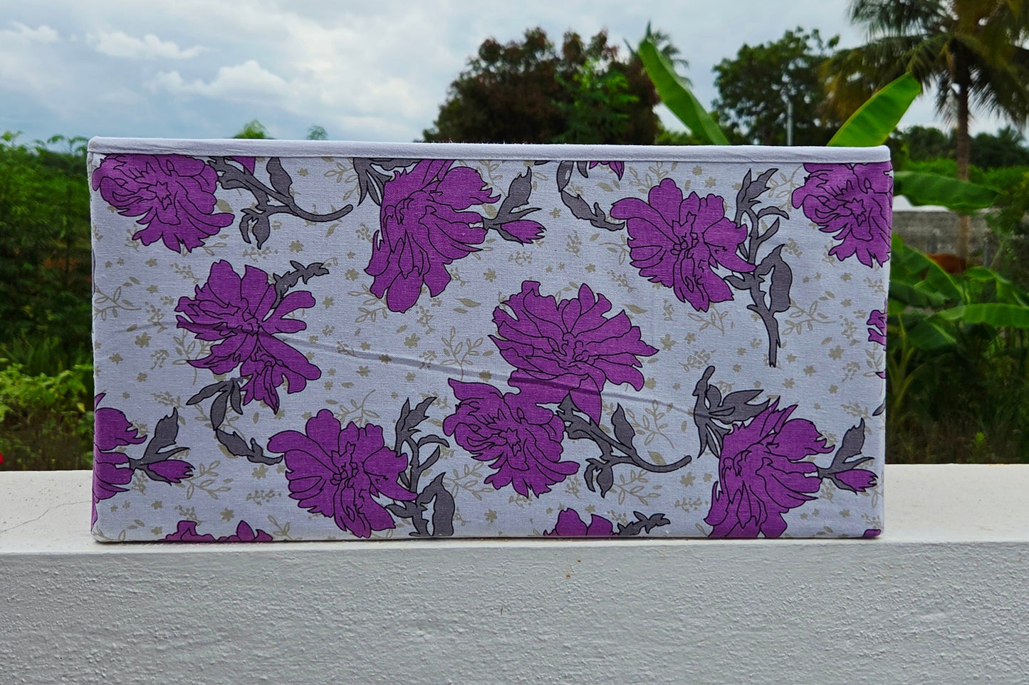 Lavender Floral Box