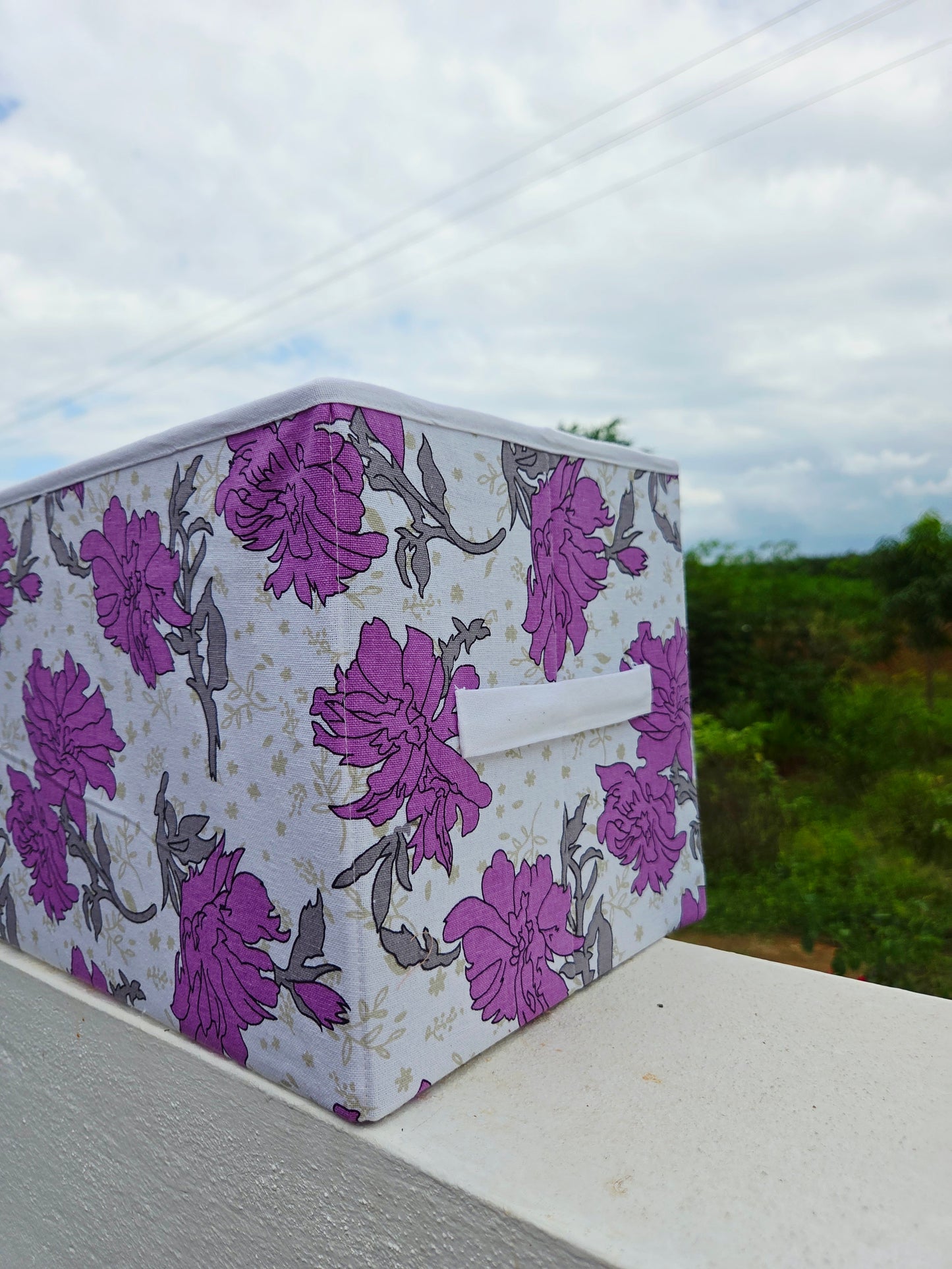 Lavender Floral Box