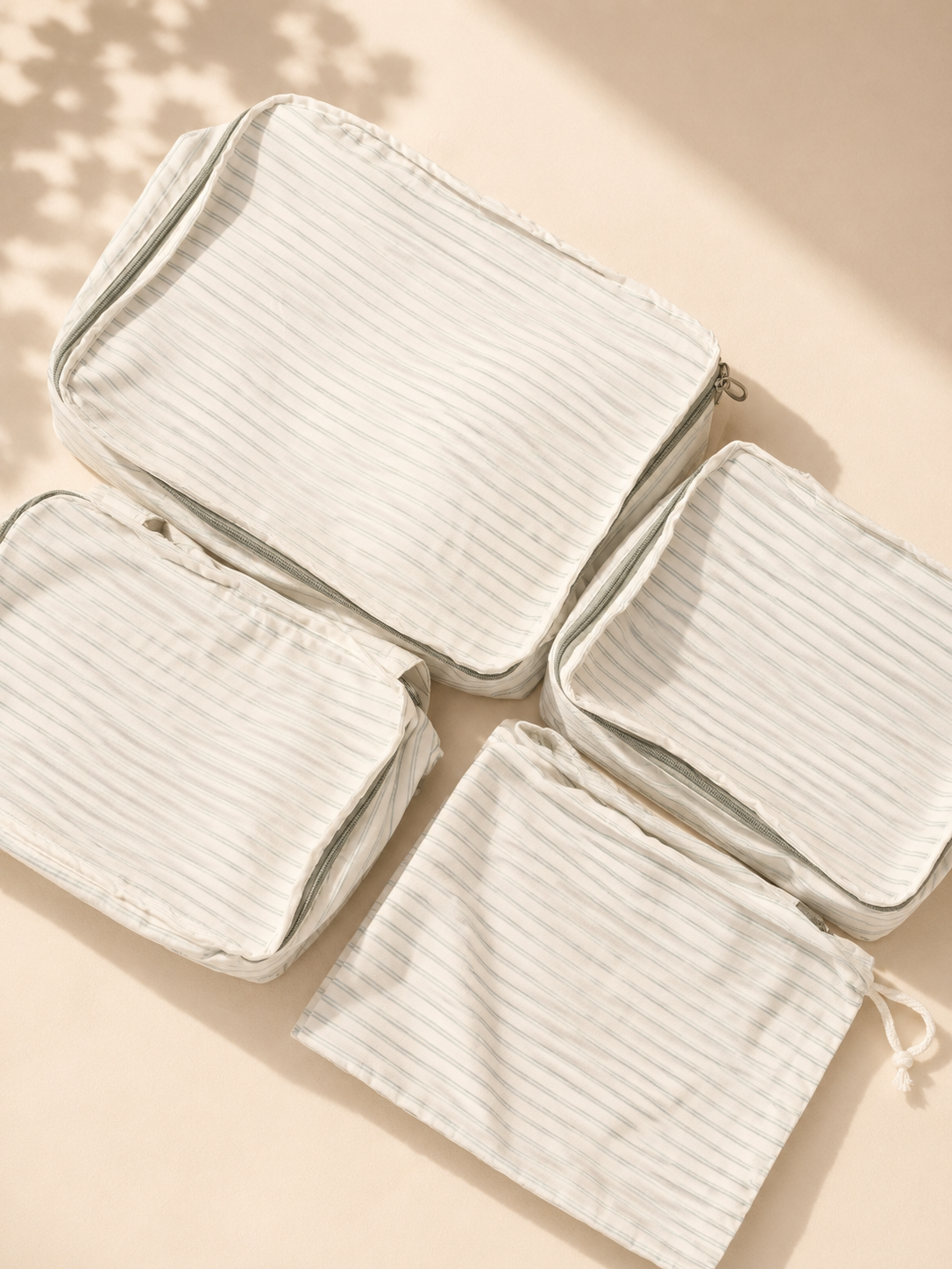 Green Stripes Packing Cube